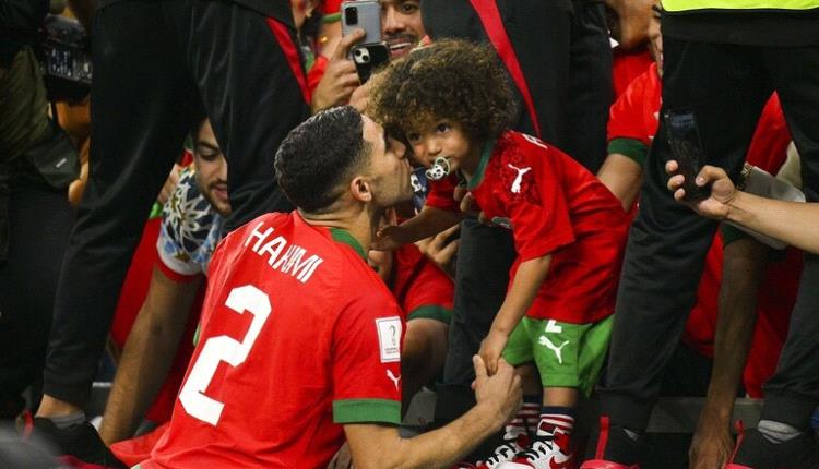 أول تعليق لحكيمي بعد تسجيله الهدف التاريخي للمغرب