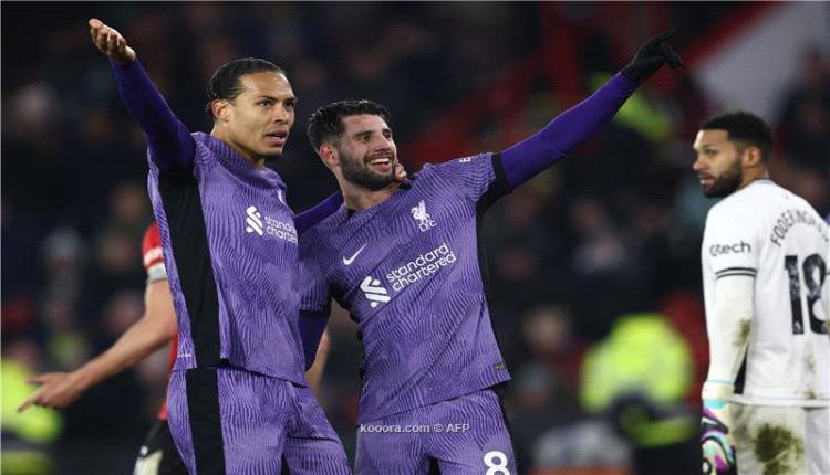  ليفربول يعمق جراح شيفيلد ويحتفظ بوصافة البريميرليج