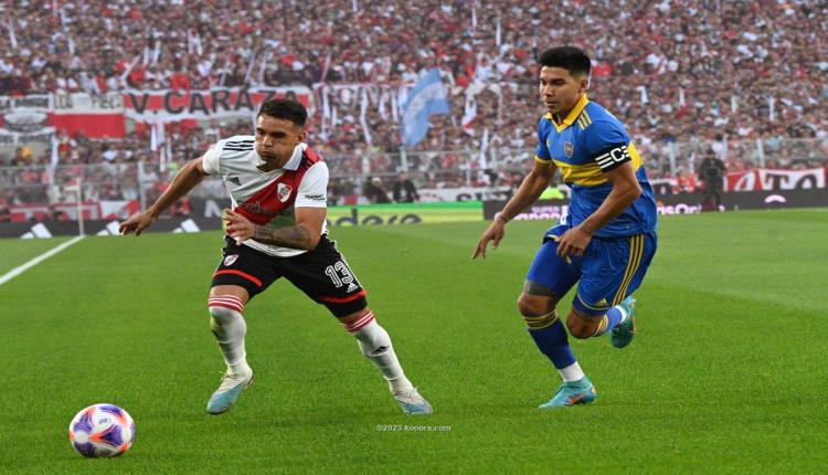 7 بطاقات حمراء.. ريفر بليت يحسم السوبر كلاسيكو بهدف قاتل

