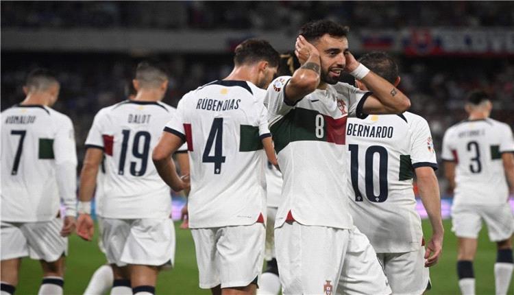 البرتغال تحافظ على العلامة الكاملة بإسقاط سلوفاكيا