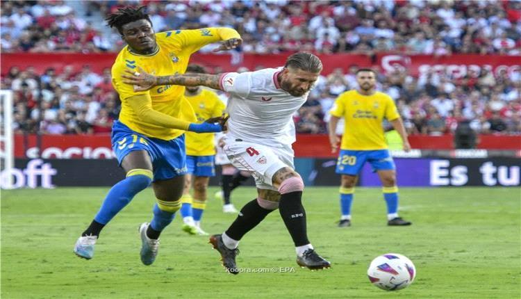 إشبيلية يحقق فوزه الأول في الليجا بمشاركة راموس