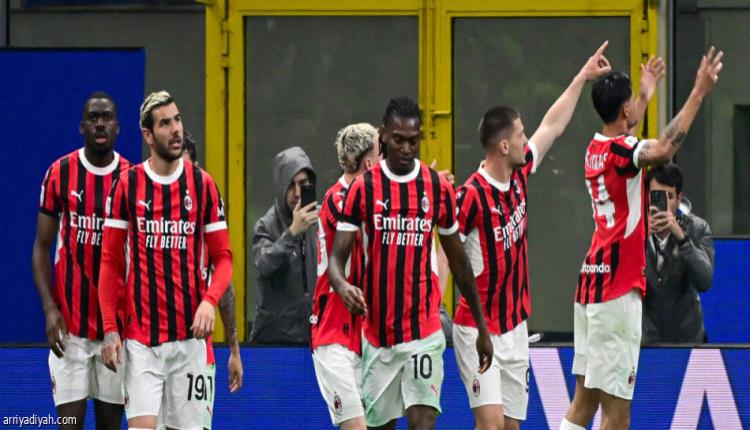 ميلان يحسم ديربي الغضب بثلاثية ويتأهل الى نهائي الكأس 