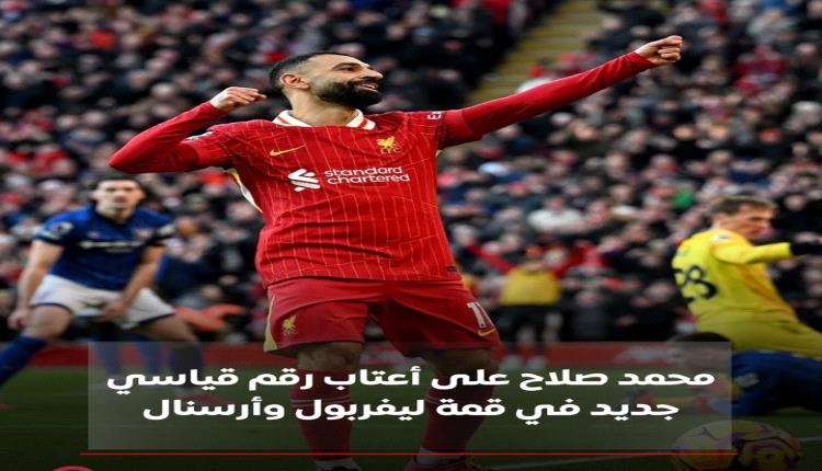 
أرقام مذهلة تنتظر محمد صلاح قبل لقاء أرسنال