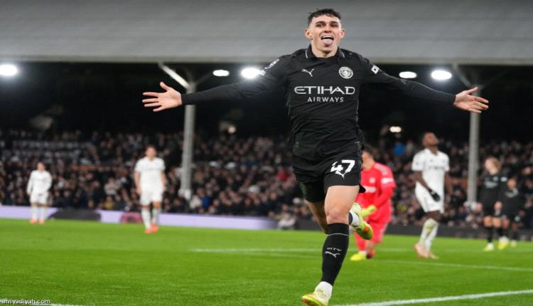 مباراة شهدت 9 أهداف..   السيتي يرفض «ريمونتادا» فولهام