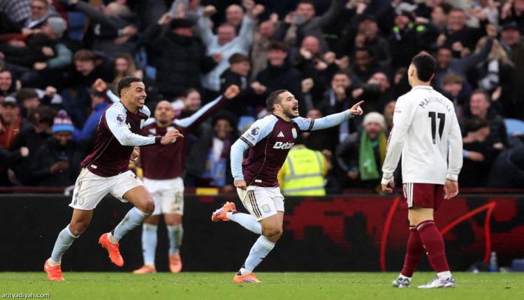 أستون فيلا يقهر أرسنال.. ويوقف سلسلة 18 مباراة