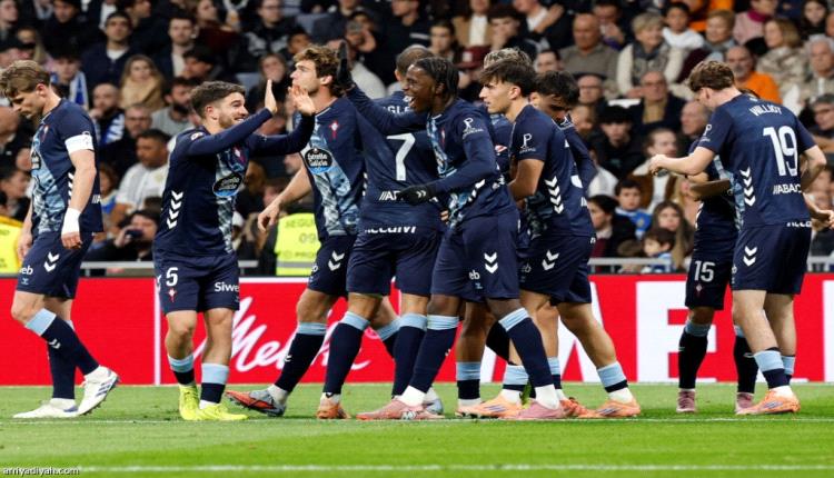 بـ9 لاعبين.. ريال مدريد يسقط أمام سيلتا فيجو