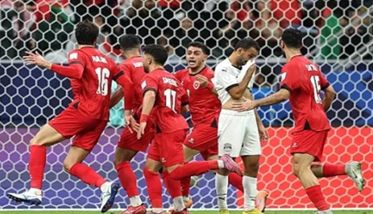 ثلاثية أردنية تُنهي مشاركة مصر في كاس العرب