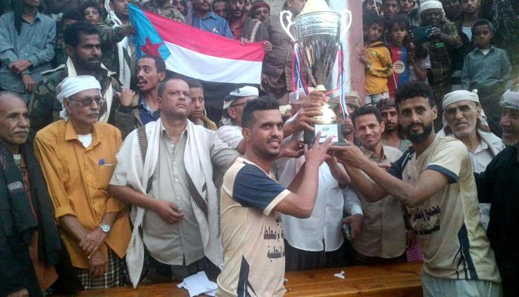 ركلات الترجيح تتوَج  الشعب  بطلاً لدوري شهداء الصبيحة الثاني 