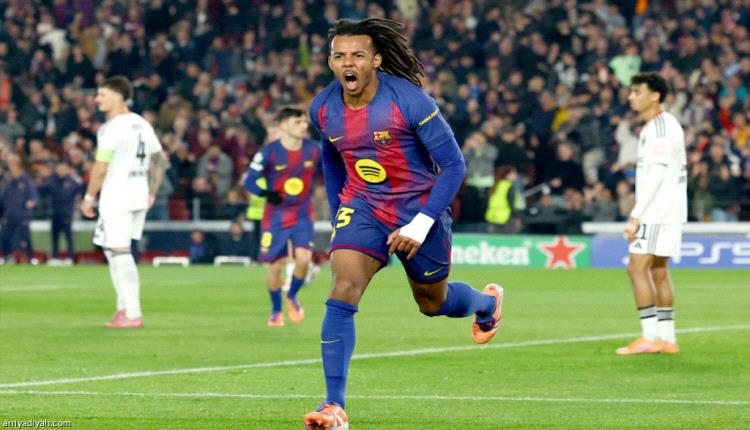 رأسية كوندي تمنح برشلونة ريمونتادا على فرانكفورت