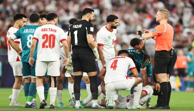 رسميا.. إصابة النعيمات بقطع في الرباط الصليبي