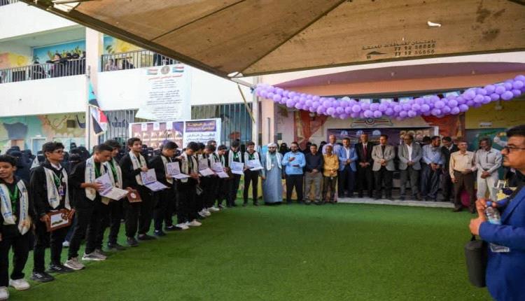 مدارس سماء عدن والنبراس .. نجاح يتجدد .. استقبال مهيب لطلابها   الفائزين بالمركز الأول والمتوجين بألقاب التحدي العالمي للروبوتات GRC الرياض 2025