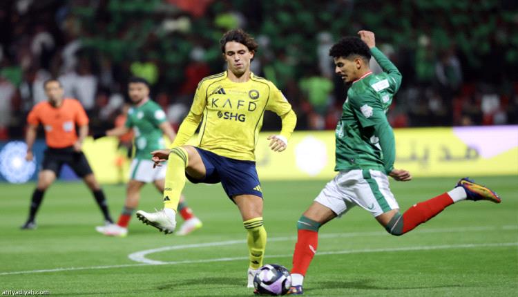 الاتفاق يوقف انتصارات النصر 