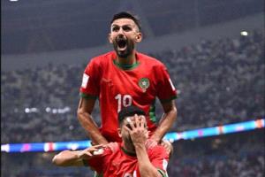 المغرب يقتنص فوزا صعبا من السعودية ويتأهلان معا إلى ربع نهائي كأس العرب 