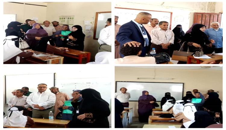  "مبجر وجواد والشعبي" يطلعون على مسار العملية الاختبارية للشهادة الثانوية في مراكز مديرية التواهي
