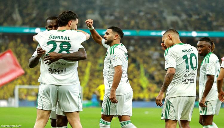 ديربي جده أهلاوي بهدف رياض محرز