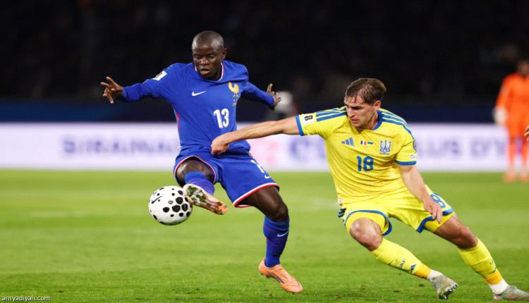 كانتي يقود فرنسا إلى المونديال