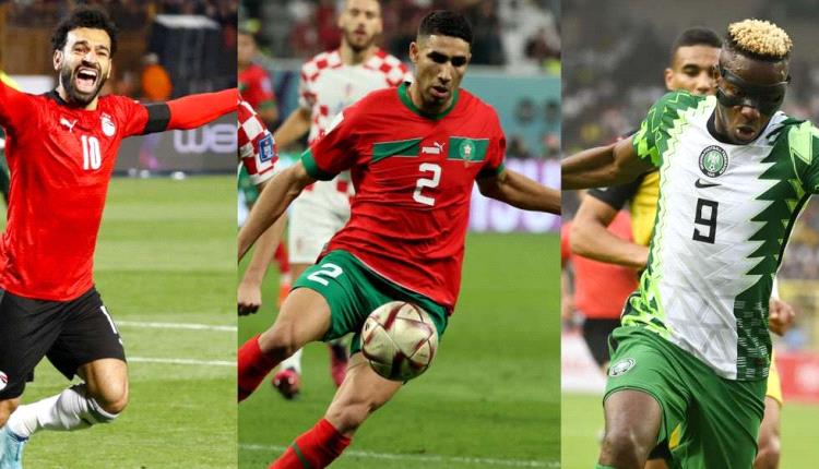صلاح يصارع حكيمي وأوسيمين على جائزة أفضل لاعب أفريقي

