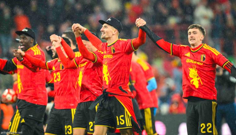 سباعية تزف بلجيكا إلى المونديال