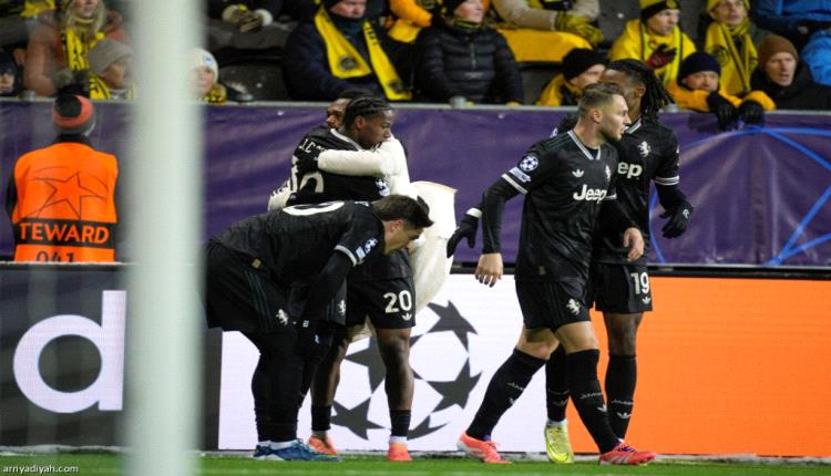 يوفنتوس يحقق انتصاره الأول في دوري الأبطال