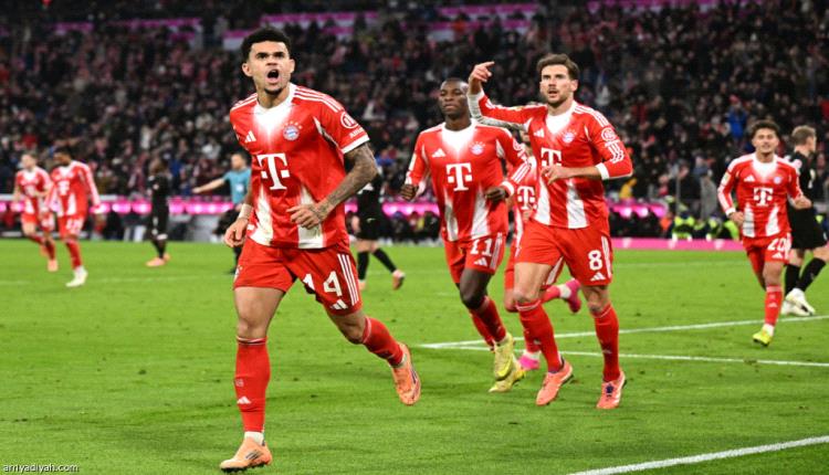 بايرن يعزز الصدارة بثلاثية.. وسقوط أوجسبورج ويونيون