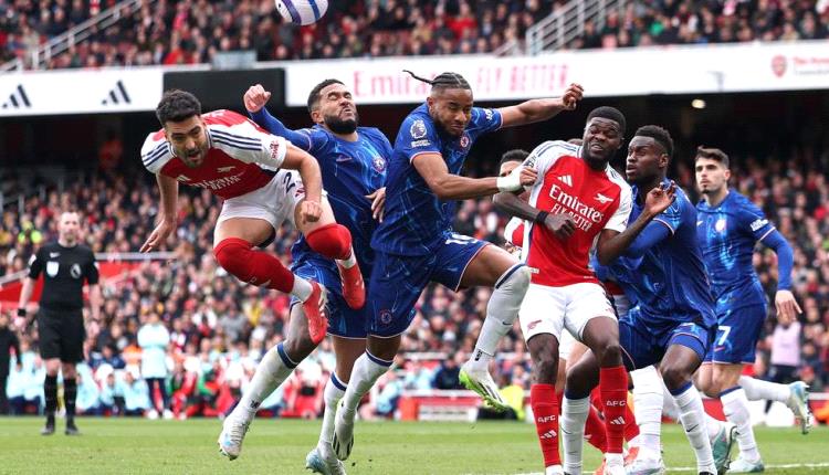 مقعد الصدارة يؤمن انتصار آرسنال.. والخماسية تهدد سلسلة تشيلسي
