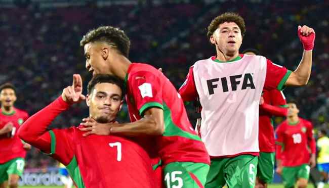 مونديال الشباب .. المغرب تواصل الابهار وتهزم البرازيل