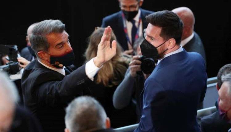لابورتا يفصح عن موعد تكريم ميسي
