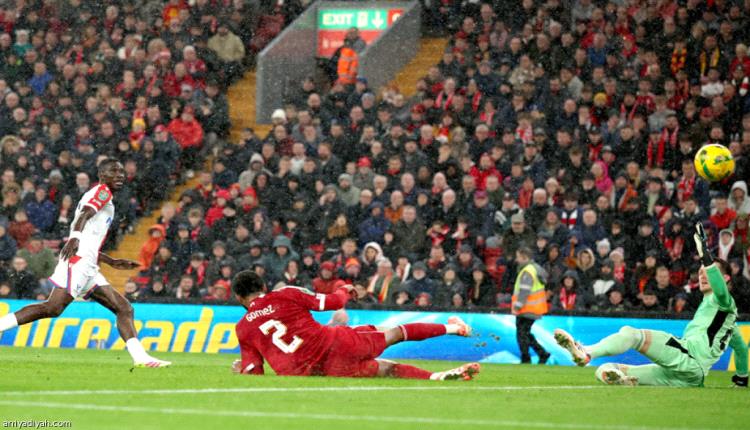 كريستال بالاس يقصي ليفربول من كأس الرابطة