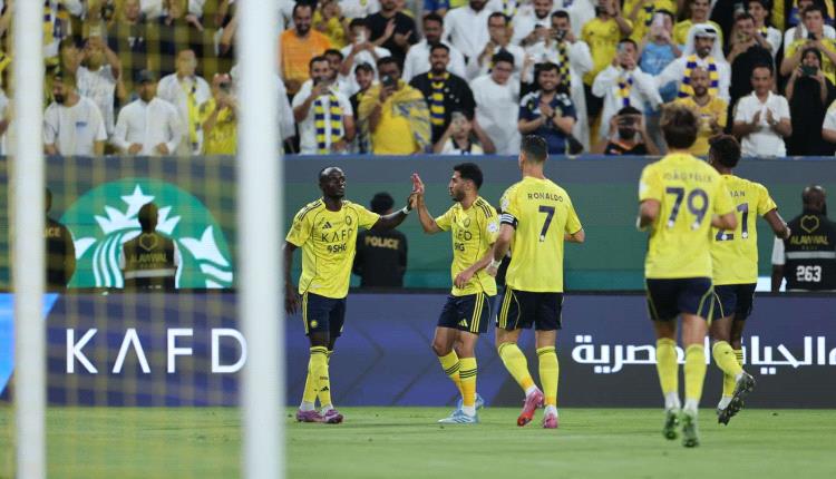 النصر يتصدر بهدفي الخلود