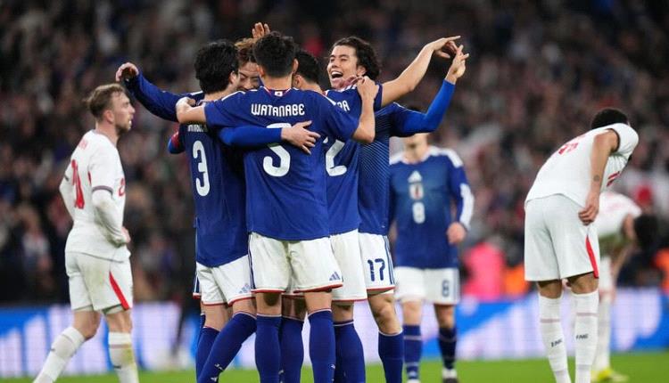اليابان تصعق إنجلترا في ويمبلي بهدف ميتوما
