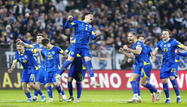 الثالثة تواليا.. إيطاليا تسقط في البوسنة وتغيب عن المونديال