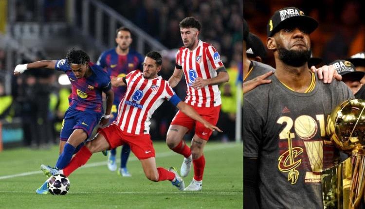 برشلونة يستعين بليبرون جيمس لتحقيق 