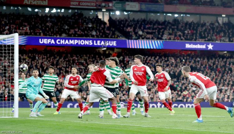 الثانية تواليا.. أرسنال إلى نصف نهائي الأبطال