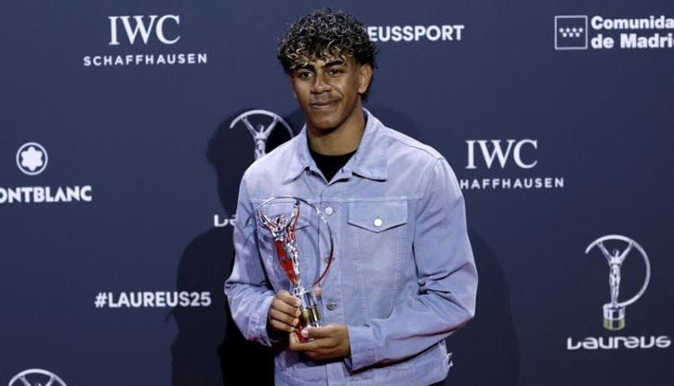 لامين يامال يفوز بجائزة أفضل رياضي شاب