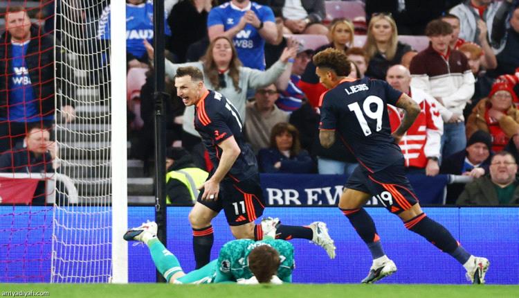 نوتنجهام يعاقب سندرلاند بخماسية