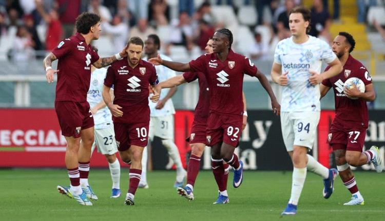 إنتر يتعثر بالتعادل مع تورينو في الدوري الإيطالي