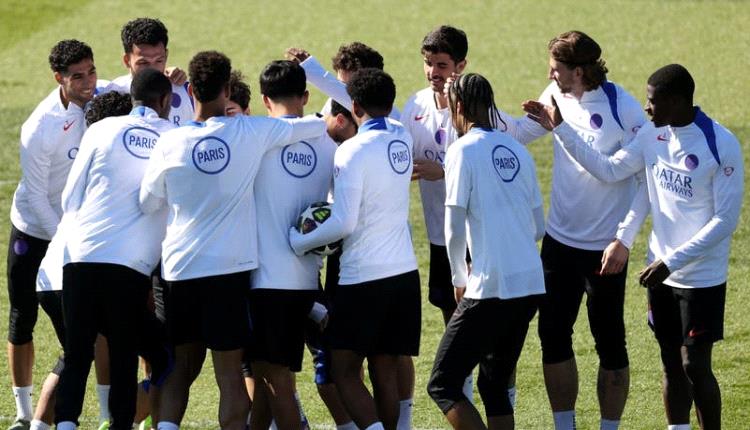 فيتينيا وحكيمي يشاركان في تدريبات باريس قبل ملاقاة بايرن