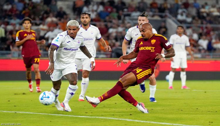 روما يسحق فيورنتينا برباعية