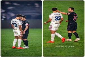 ما العقوبة التي تنتظر ميسي بعد صفع منافسه؟ 