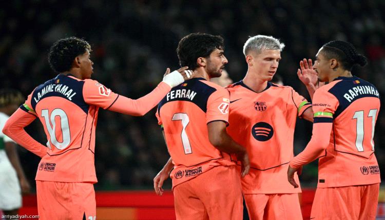  برشلونة يكتسح إلتشي بثلاثية