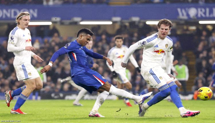  ليدز يوقف انتصارات تشيلسي