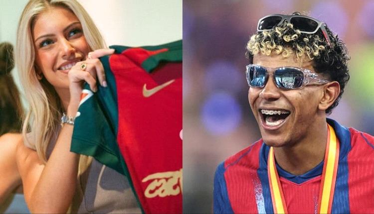 حسناء بريطانية.. علاقة جديدة لنجم برشلونة تحت الاضواء 