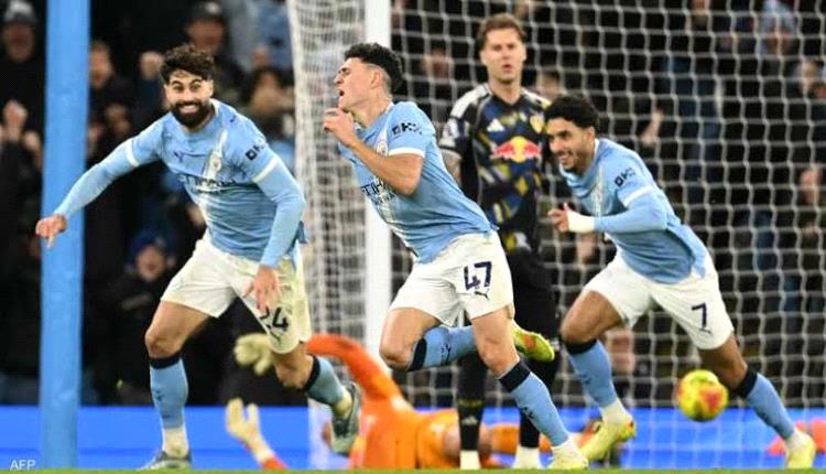 السيتي يفلت بصعوبة من مصيدة ليدز