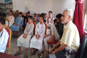 تقام بدعم من أطلس..
تواصل منافسات المهرجان الثقافي والرياضي  والفني الاول بمدرسة الشعب الأساسية الثانوية بتعز 