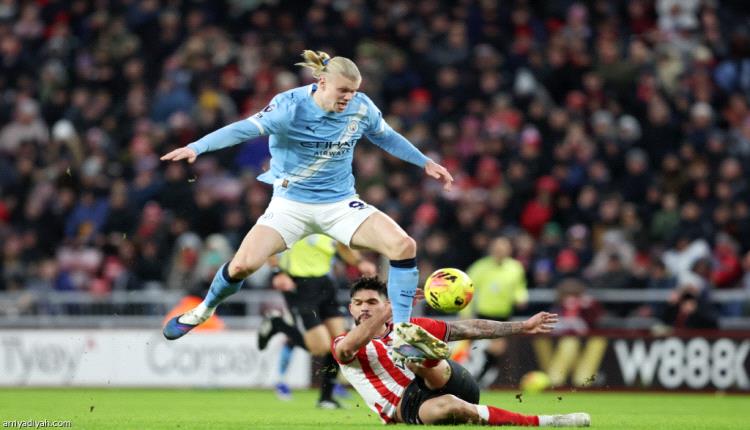 سيتي يتعثر بتعادل سندرلاند