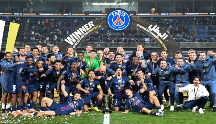 اللقب الـ 14.. باريس يخطف السوبر بالترجيحية