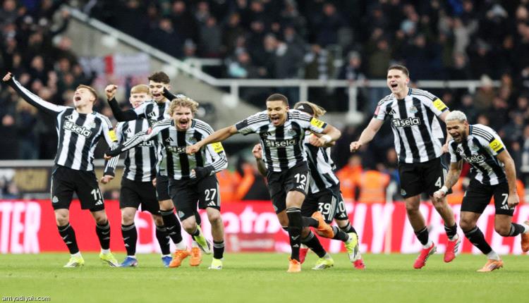 بعد 18 ترجيحية.. نيوكاسل يعبر بورنموث إلى الدور الرابع