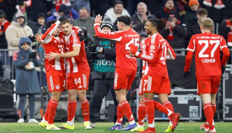 بايرن يمطر فولفسبورج بثمانية