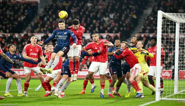 رفض هدية يونايتد.. أرسنال يتعثر في نوتنجهام