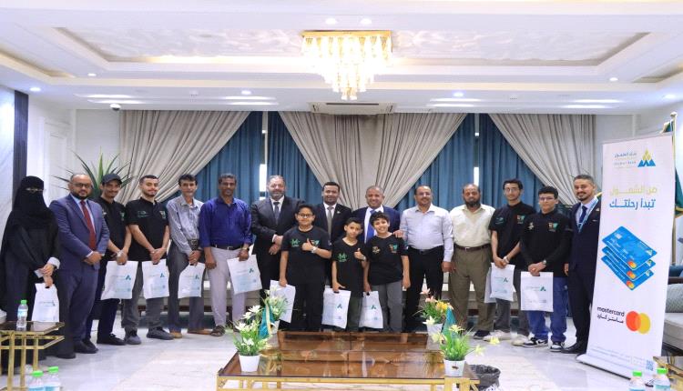 بنك الشمول يواصل احتضان الابداع ويُكرم أبطال النورس اصحاب برونز التحدي العالمي للروبوتات